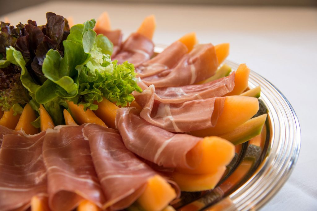 Ristorante L’Olive Seefeld Melone mit Parmaschinken